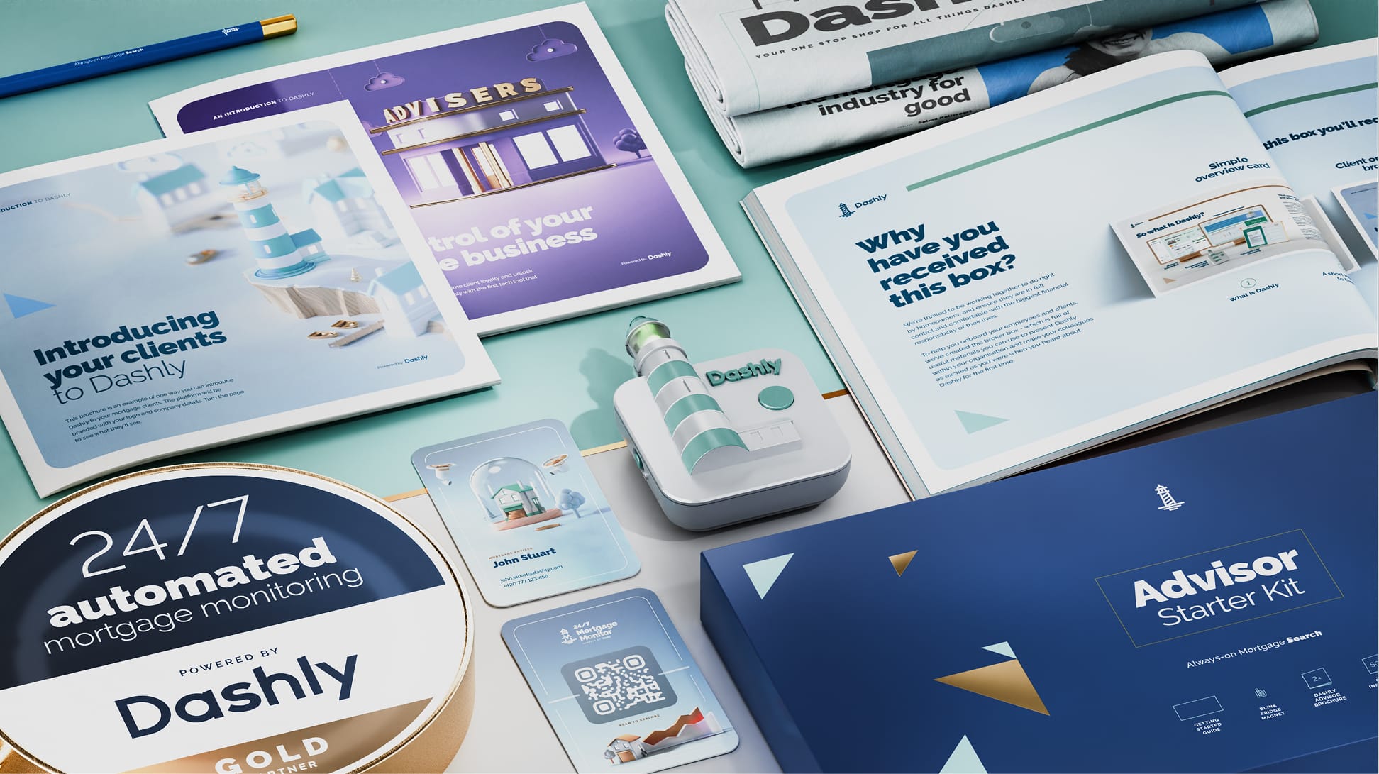 Brand identity system for fintech scale-up